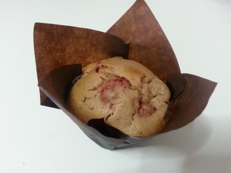 Muffins de fresa